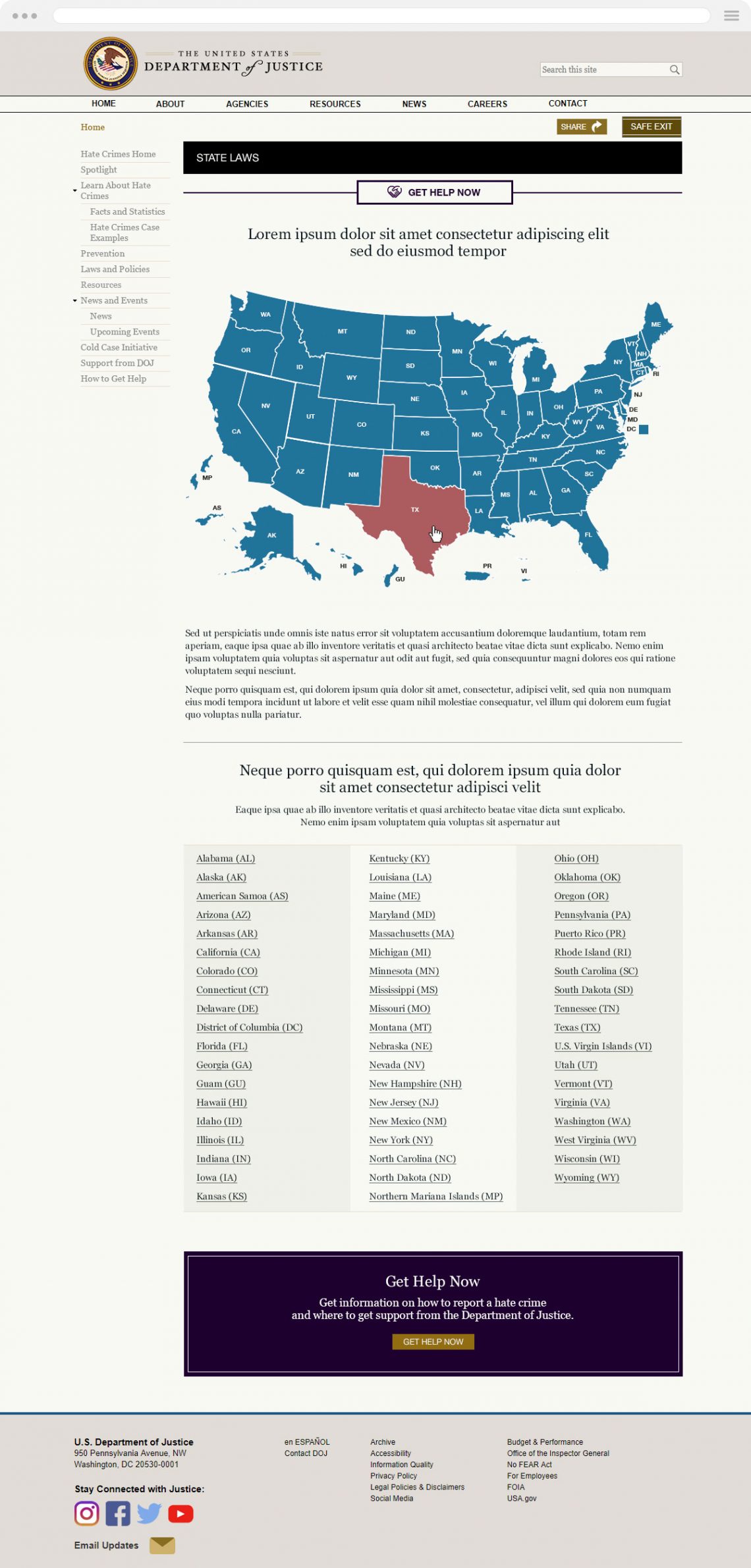 Hate Crimes Website new